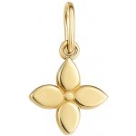 Brilio Přívěsek ze žlutého zlata Čtyřlístek 14 644.011 – Zboží Dáma
