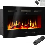 TecTake elektrický nástěnný krb 12 x 91,5 x 43 cm – Sleviste.cz