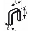 Hřeb Bosch Úzké sponky do sponkovačky, typ 55 6 x 1,08 x 18 mm 2.609.200.223