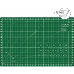 Řezací podložka TEXI GREEN 45 x 30 cm 5vrstvá zesílená – Sleviste.cz