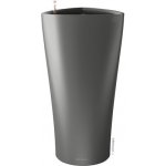 Lechuza Samozavlažovací květináč Delta 30 x 56 cm antracitová – Hledejceny.cz