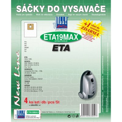 Jolly MAX ETA 19 (4ks) do vysav. Eta, Rowenta