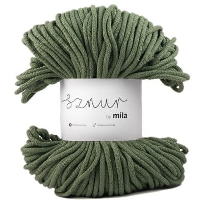 Bavlněná šňůra MILA 3mm - Šalvěj/P51 – Zboží Dáma