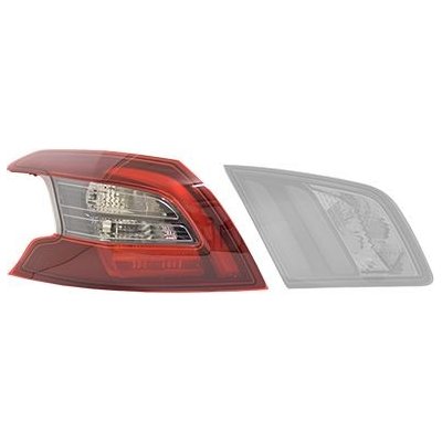 Zadní světlo VAN WEZEL 4088931 – Zboží Mobilmania