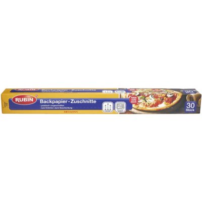 RUBIN Papír na pečení 30 ks – Hledejceny.cz