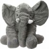 Plyšák slon šedý velký \ 1 60 cm