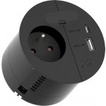 Zásuvka Bachmann LOOP IN CHARGE černá – Zboží Mobilmania