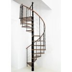 Minka Točité schodiště Venezia Walnut průměr 140cm pro výšku do 309cm – Hledejceny.cz