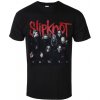 Pánské tričko s potiskem Metal ROCK OFF Slipknot WANYK Logo černá