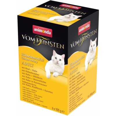 Animonda Vom Feinsten Adult kuřecí variace 6 x 100 g – Sleviste.cz