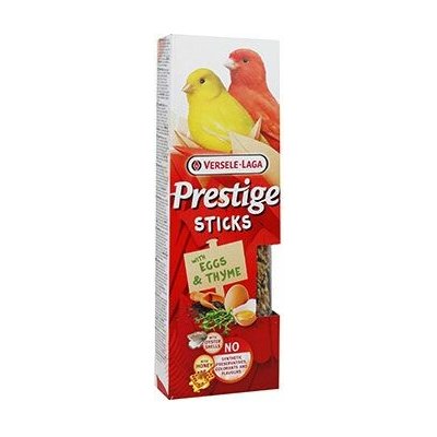 Versele-Laga Prestige Sticks Canaries Eggs&Thyme 2 x 30 g – Hledejceny.cz