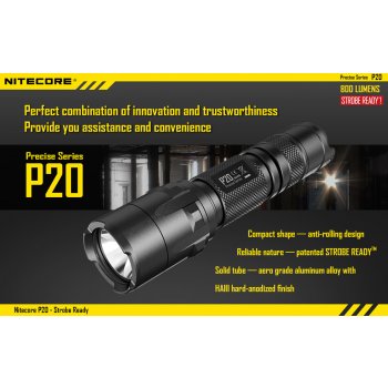 Nitecore P20 LED CREE XML