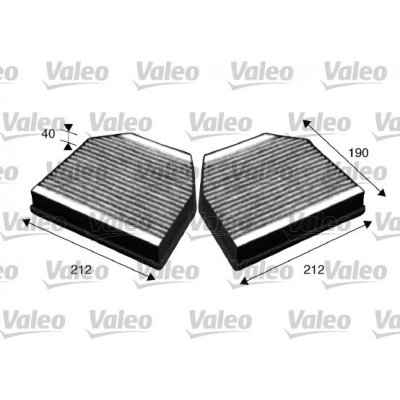 Filtr, vzduch v interiéru VALEO 715621 – Hledejceny.cz
