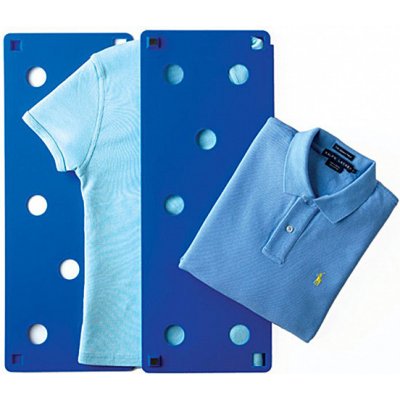 Deska na rychloskládání oblečení Modrá – Zboží Mobilmania