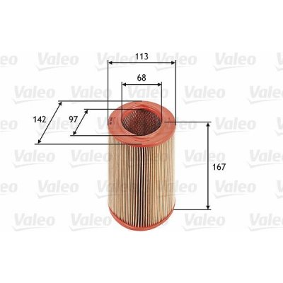 Vzduchový filtr VALEO 585623 – Hledejceny.cz