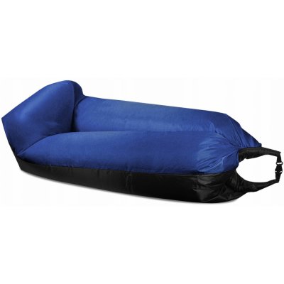 Aga nafukovací vak lazy bag 230x70 cm Černý/Červený – Zboží Dáma