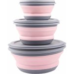 Pronett XJ5239 miska s víkem 3 ks – Zboží Mobilmania