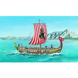 Směr Model Viking Vikingská loď DRAKKAR 20 8 x 30 3 cm 1:60