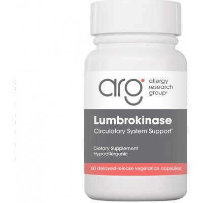 Allergy Research Group Lumbrokináza 60 kapslí – Hledejceny.cz