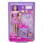 Mattel Barbie SKIPPER BABYSITTER chůvá s kočárkem – Sleviste.cz