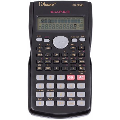 Verk 01053 Kalkulačka KK-82MS černá – Zboží Dáma