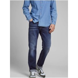 Jack & Jones slim fit džíny Clark tmavě modré