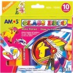 Barvy na sklo 10ks 1498 10,5ml – Zboží Dáma