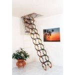 JAP půdní stahovací schody LUSSO PP protipožární 800x700mm – Sleviste.cz