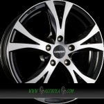 Carmani 09 6,5x15 5x112 ET48 black polished | Zboží Auto