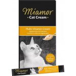 Miamor Cat Snack Cream multivitamín 6 x 15 g – Hledejceny.cz