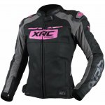 XRC Moos 2.0 HLT ladies leather jacket blk/pink/grey – Zboží Mobilmania