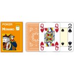 Modiano Texas Poker Size 4 Jumbo Index Profi plastové oranžová – Zboží Dáma