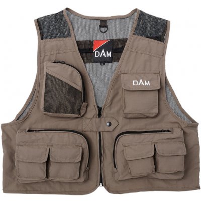 DAM Muškařská Vesta Intenze Fly Vest Stone – Zboží Mobilmania