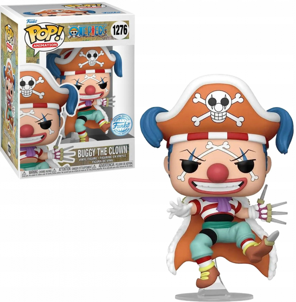 Funko Pop! One Piece Buggy the Clown