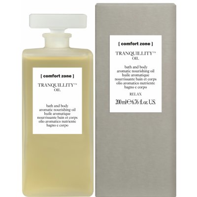 Comfort Zone Tranquility oil - výživný a hydratační tělový olej s ikonickou vůni 200ML – Hledejceny.cz