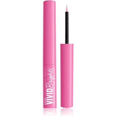 NYX Professional Makeup Vivid Brights tekuté oční linky 08 Don't Pink Twice 2 ml – Zboží Mobilmania