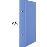 Donau Kroužkový pořadač A5 2 kroužky 30 mm PP modrý – Zboží Živě