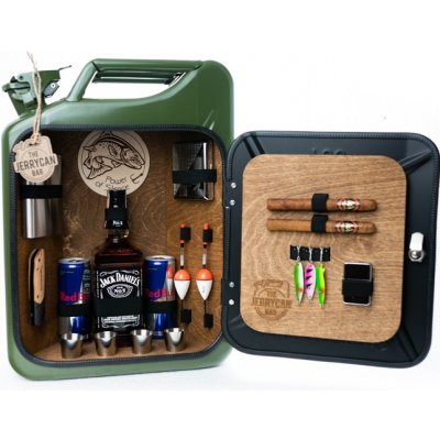 The Jerrycan Bar Power of Silence unikátní minibar pro rybáře – Zbozi.Blesk.cz
