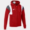 Pánská mikina Joma Confort III Zip-Up Hoodie Red