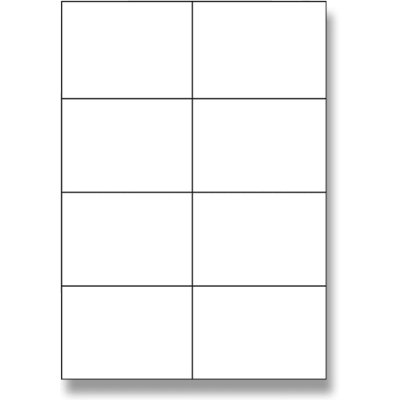 Rayfilm R0119.0931C Glossy samolepicí etikety 105,0 x 74,2 mm 160 etiket bílá – Zboží Mobilmania