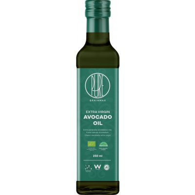 BrainMax Pure Extra Virgin Avocado Oil Panenský Avokádový olej BIO 250 ml – Sleviste.cz