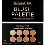 Makeup Revolution London Ultra Blush Palette tvářenka Golden Sugar 2 13 g – Zboží Dáma