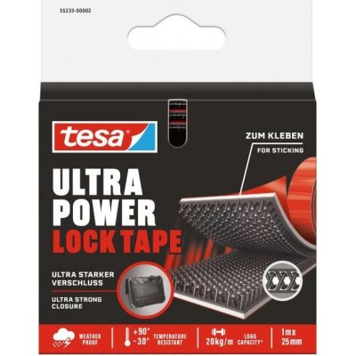 Tesa tesa® Ultra Power Lock samolepicí suchý zip – páska, 1 m x 25 mm (55233-00002-00) – Hledejceny.cz