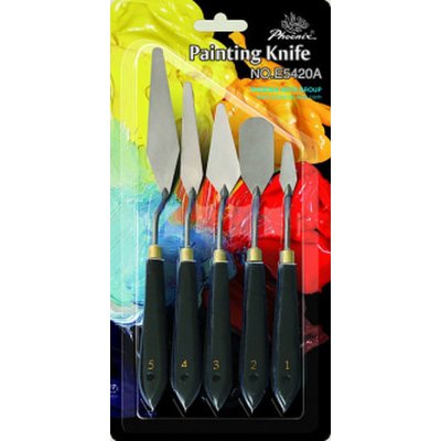 Malířské špachtle sada 5ks – Zboží Mobilmania