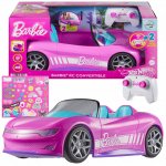 Mattel Hot Wheels RC Barbie růžový kabriolet JBH05 – Hledejceny.cz