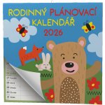 Nástěnný Baloušek čtvercový Rodinný plánovací 2026 – Sleviste.cz