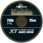 Korda olověná šňůra Kable XT Extreme Leadcore 15m 70lbs Gravel Brown – Hledejceny.cz