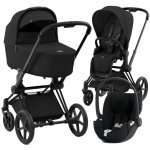 CYBEX Rám Priam 4.0 Seat Pack Lux Carry Cot + Cloud T i-Size Plus 2025 Sepia Black – Zboží Dáma