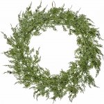 House Doctor Věnec z umělého jehličí Pine Green Ø 55 cm, zelená barva, plast – Hledejceny.cz