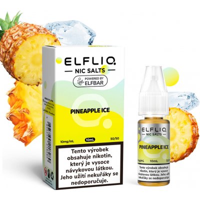 ELF LIQ Pineapple Ice 10 ml 10 mg – Zboží Dáma